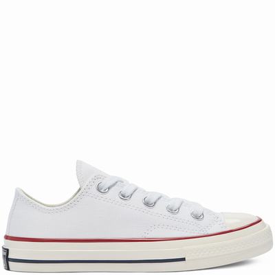 Converse Vintage Canvas Chuck 70 - Lasten Tennarit - Valkoinen/TummanPunainen